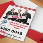 Professional corporate presentation folder for Remax by Printing Brisbane
