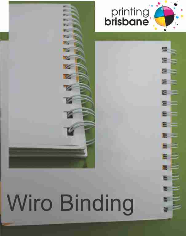 Booklet Printing Brisbane, Catalogue Printing Brisbane with wiro binding
