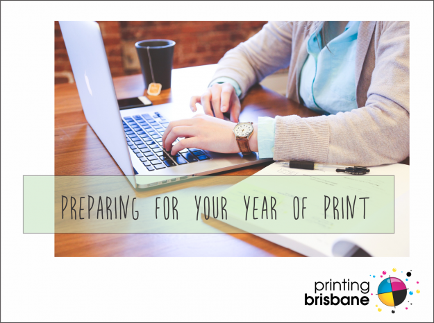 Preparing for your year of print Printing Schedule - Preparing for your year of print