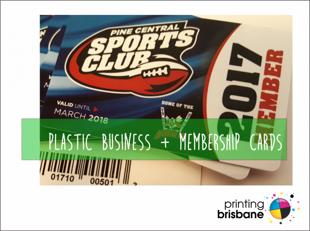 Custom Plastic Cards Printing @ Printing Brisbane