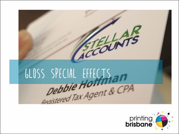 PB blog post – gloss types of gloss finish printing @ Printing Brisbane