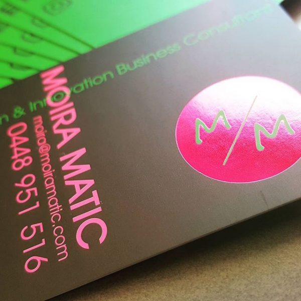 foil card printing brisbane