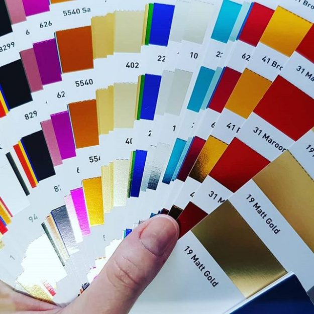 foil colours printing brisbane