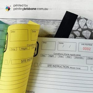 Custom Carbonless Pads for Business Referrals & Invoices printing brisbane