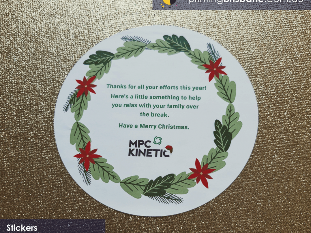 printed - kenetic stickers