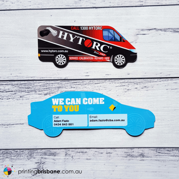 magnet range – car shapes car shaped magnet printing brisbane