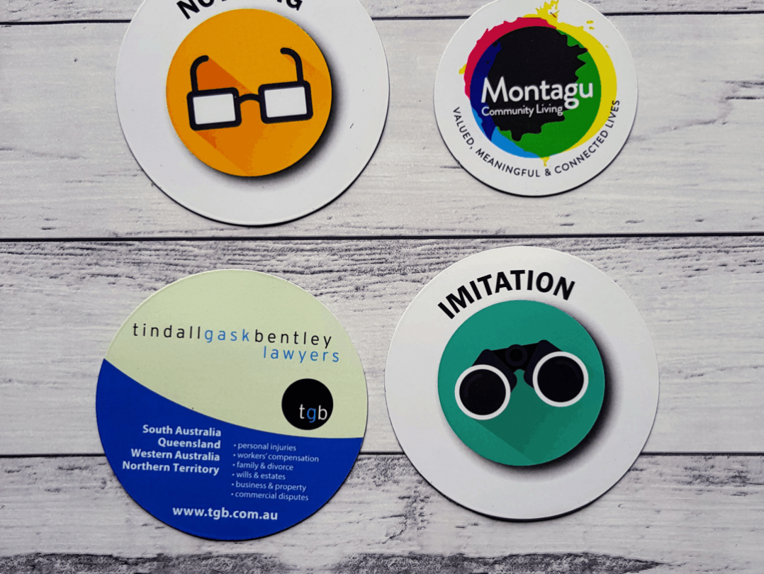 round magnet printing brisbane