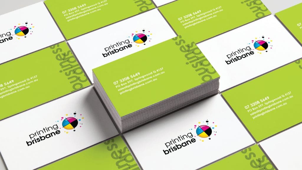 business card printing brisbane