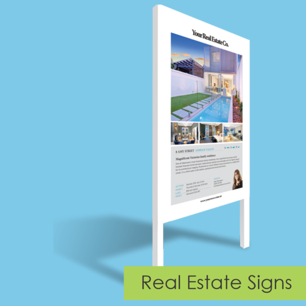 real estate signs printing brisbane